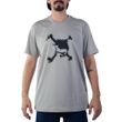 Camiseta Masculina Oakley Heritage Skull Tee Cement-FOA406039-314- -1-